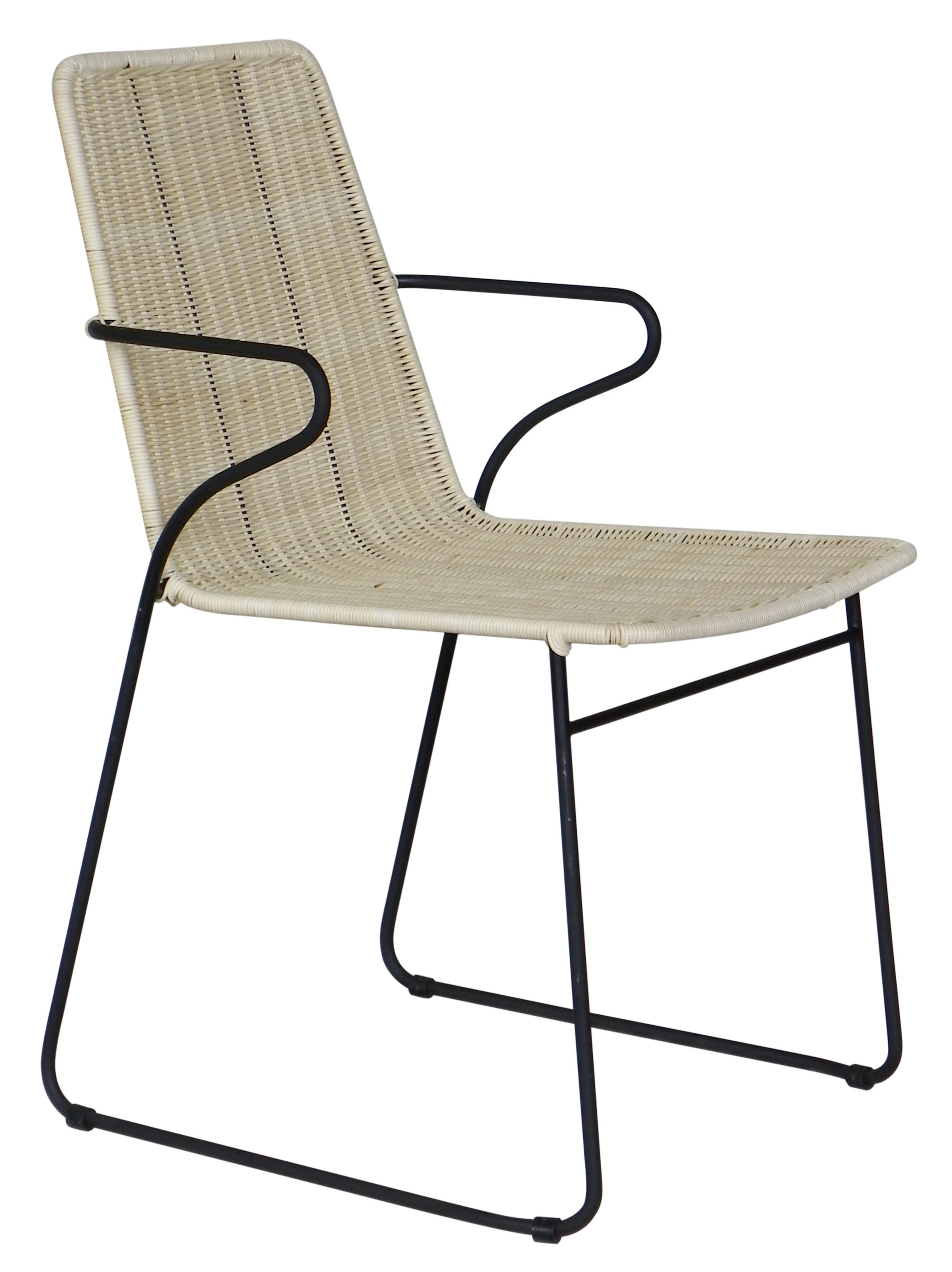 CARDIO DINING CHAIR IN WICKER