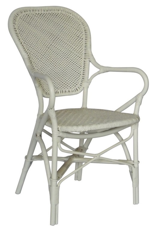 RIVIO DINING ARMCHAIR IN WHITE_WIS